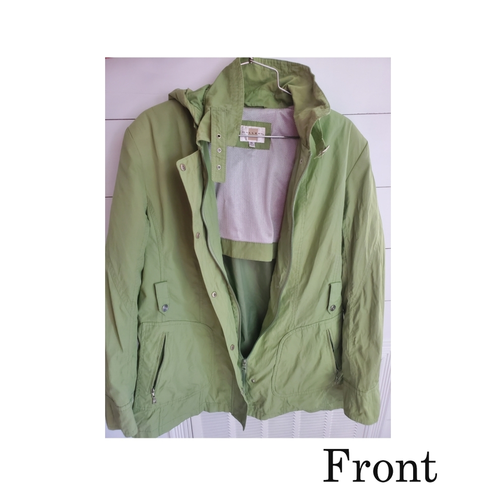 Gallery Green Windbreaker